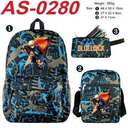 BLUE LOCK  Anime canvas backpa...