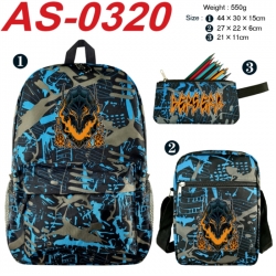 Berserk Anime canvas backpack ...
