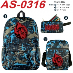 Berserk Anime canvas backpack ...
