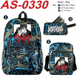 Berserk Anime canvas backpack ...