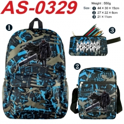 Berserk Anime canvas backpack ...