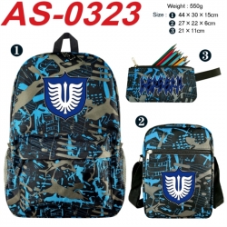 Berserk Anime canvas backpack ...