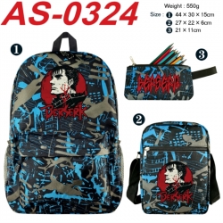 Berserk Anime canvas backpack ...