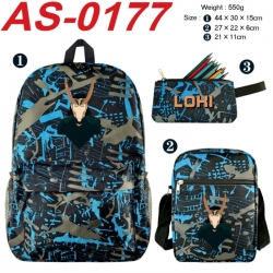 Marvel Anime canvas backpack b...
