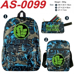 Marvel Anime canvas backpack b...