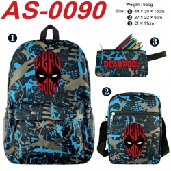 Marvel Anime canvas backpack b...