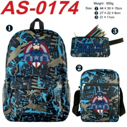 Marvel Anime canvas backpack b...