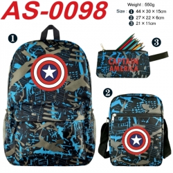 Marvel Anime canvas backpack b...