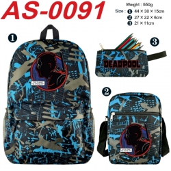 Marvel Anime canvas backpack b...