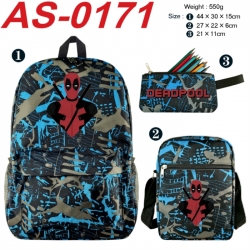 Marvel Anime canvas backpack b...