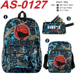 Haikyuu!! Anime canvas backpac...