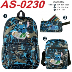 Lilo & Stitch Anime canvas bac...