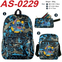 Lilo & Stitch Anime canvas bac...
