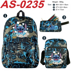 Lilo & Stitch Anime canvas bac...