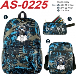 Death note Anime canvas backpa...