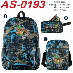 Minecraft Anime canvas backpac...