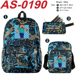 Minecraft Anime canvas backpac...