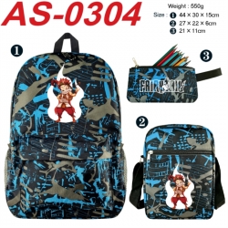 Fairy tail Anime canvas backpa...