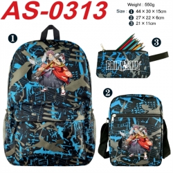 Fairy tail Anime canvas backpa...