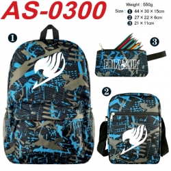 Fairy tail Anime canvas backpa...