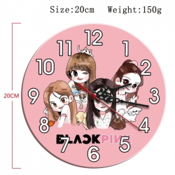 BLACK PINK Anime print alarm c...