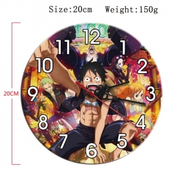 One Piece Anime print alarm cl...