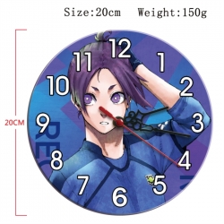BLUE LOCK Anime print alarm cl...