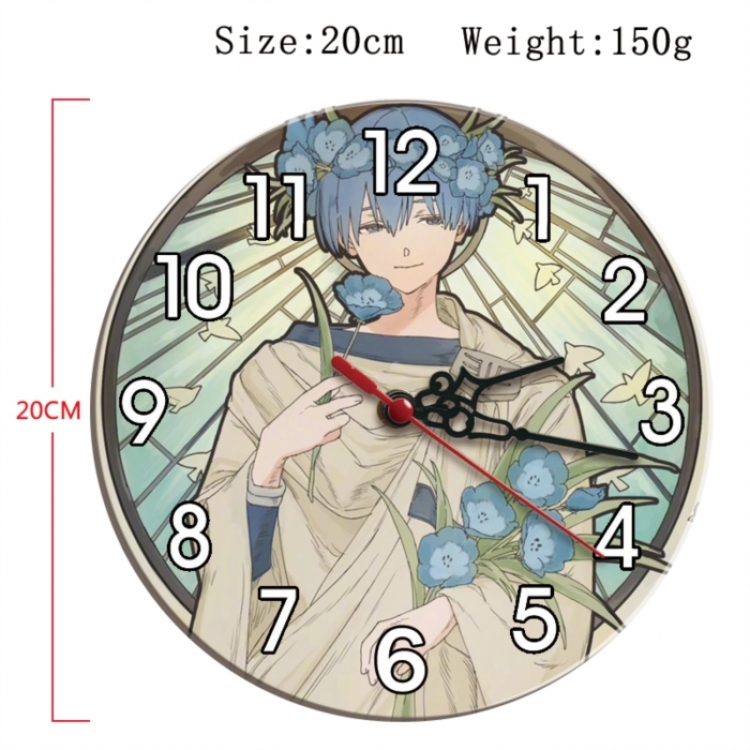 Frieren: Beyond Journey's Anime print alarm clock wall clock personality clock packaging diameter 20cm