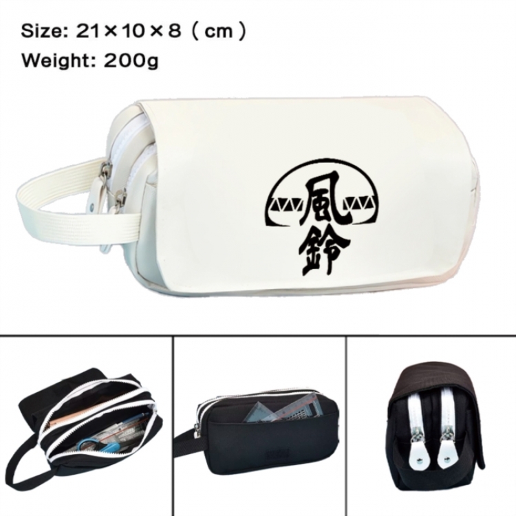 WIND BREAKER Anime peripheral handheld large capacity double-layer Oxford cloth pencil case 21X10X8cm