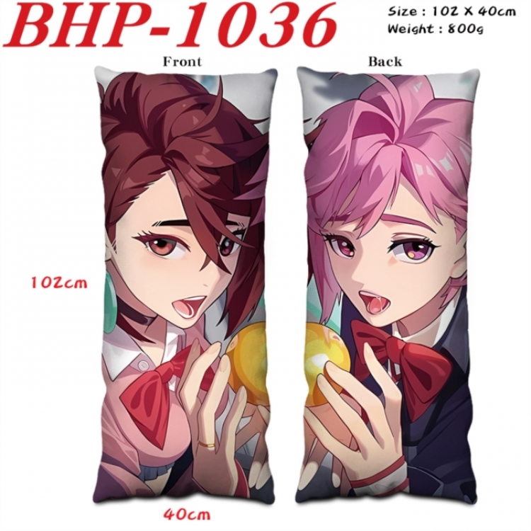 DANDADAN Anime peach skin velvet double-sided printed pillow pillowcase 40X102cm NO FILLING