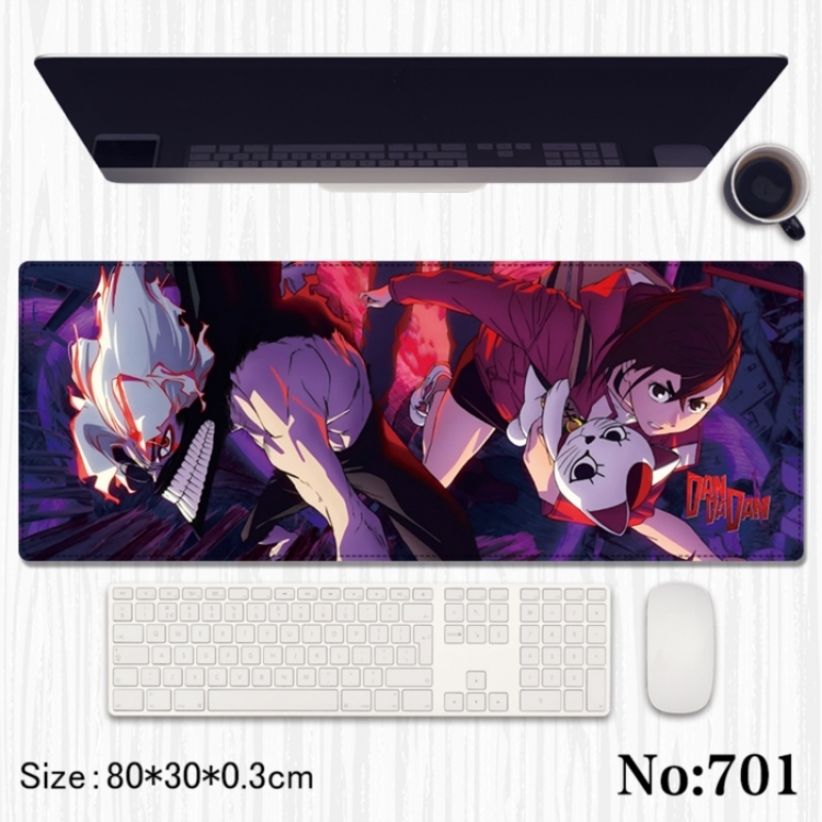 DANDADAN Anime peripheral computer mouse pad office desk pad multifunctional pad 80X30X0.3cm