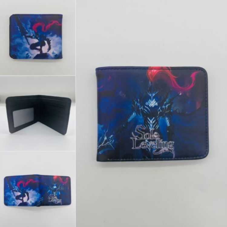 Solo Leveling:Arise Full color Two fold short card case wallet 11X9.5CM  