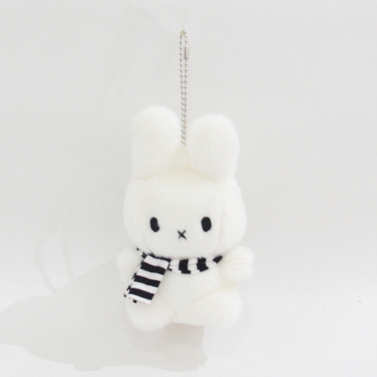 Miffy Rabbit Short Plush PP Cotton Plush Toy Pendant 13X8X5cm