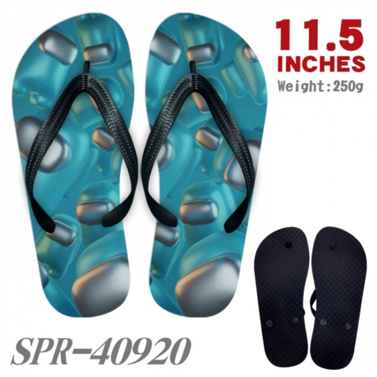 Among us Thickened rubber flip-flops slipper average size 