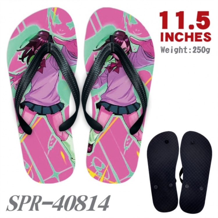 DANDADAN Thickened rubber flip-flops slipper average size 