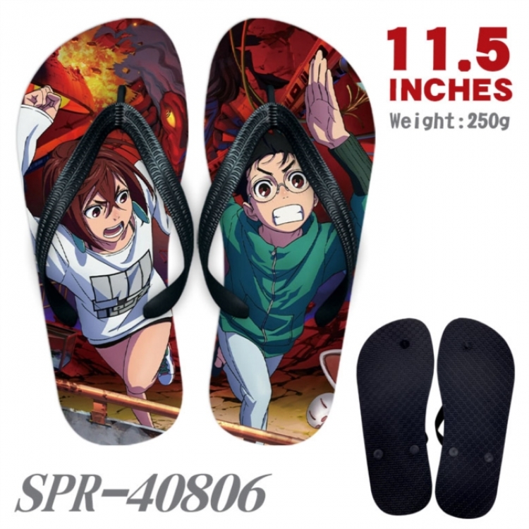 DANDADAN Thickened rubber flip-flops slipper average size 