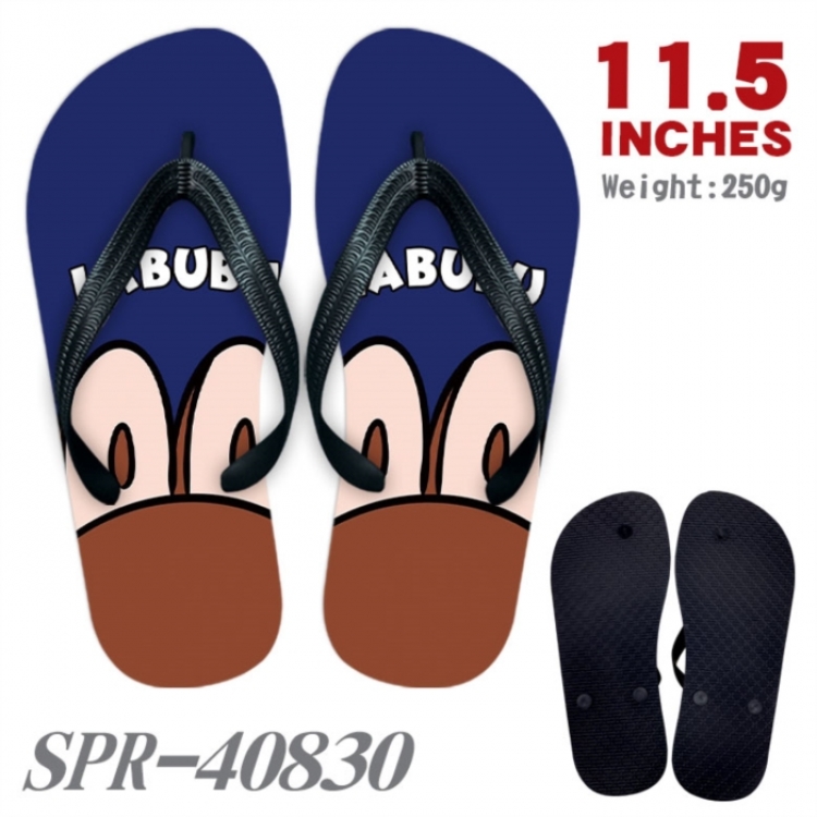 LABUBU Thickened rubber flip-flops slipper average size 