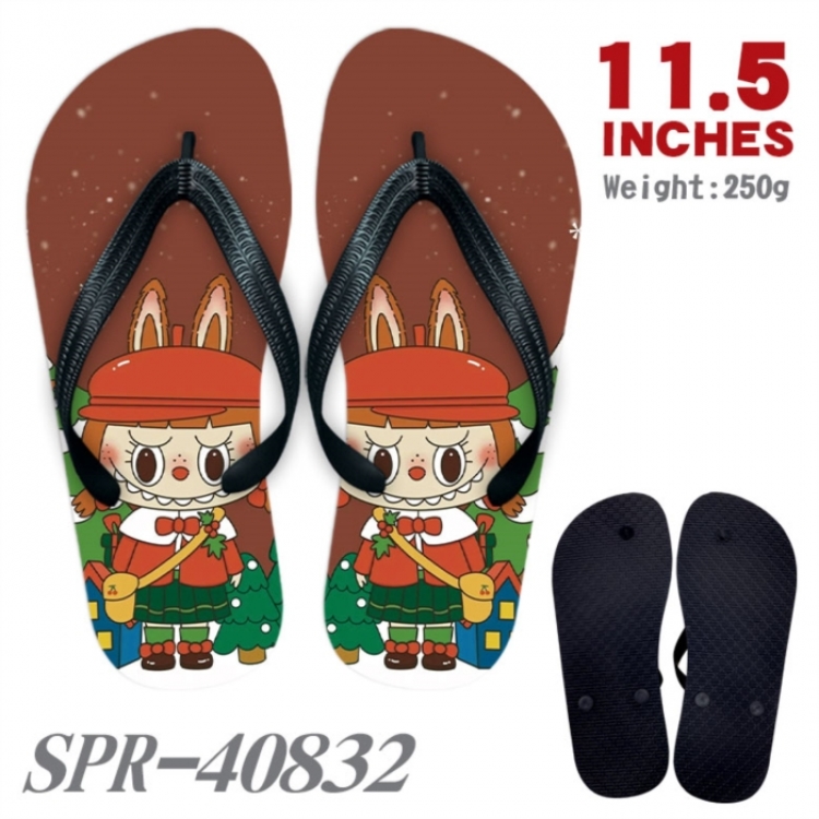 LABUBU Thickened rubber flip-flops slipper average size 