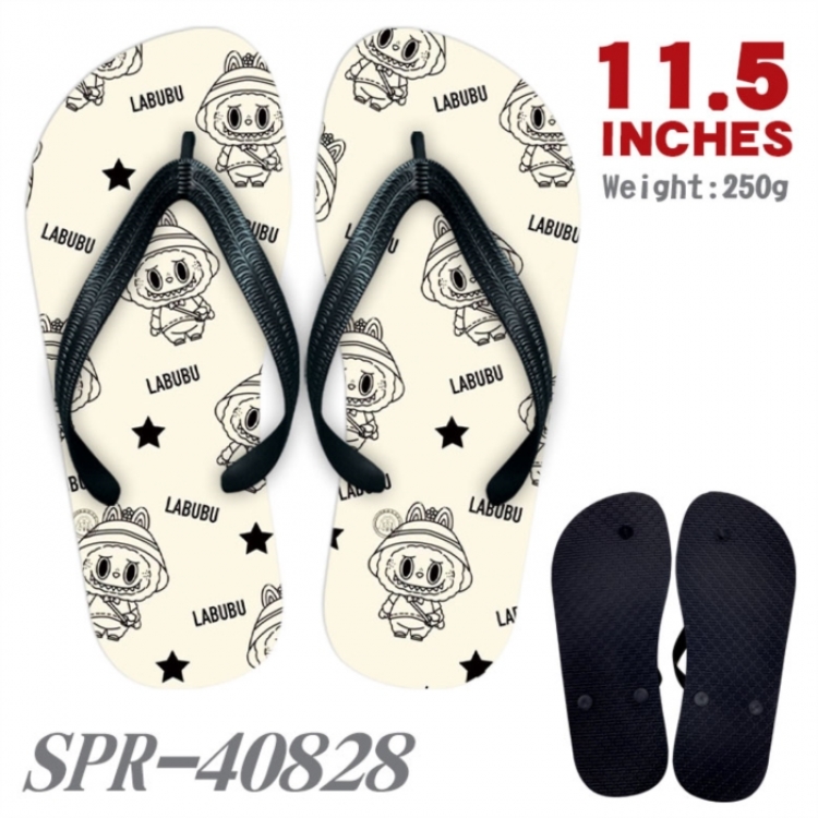 LABUBU Thickened rubber flip-flops slipper average size 