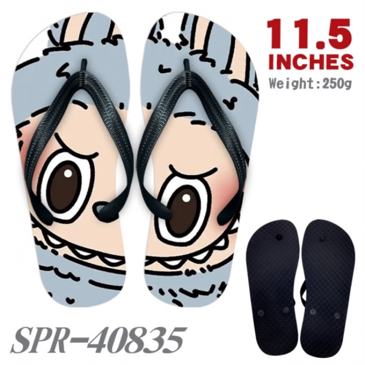 LABUBU Thickened rubber flip-flops slipper average size 