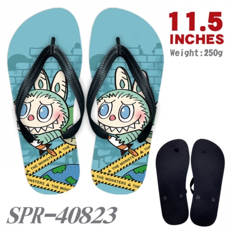 LABUBU Thickened rubber flip-flops slipper average size 