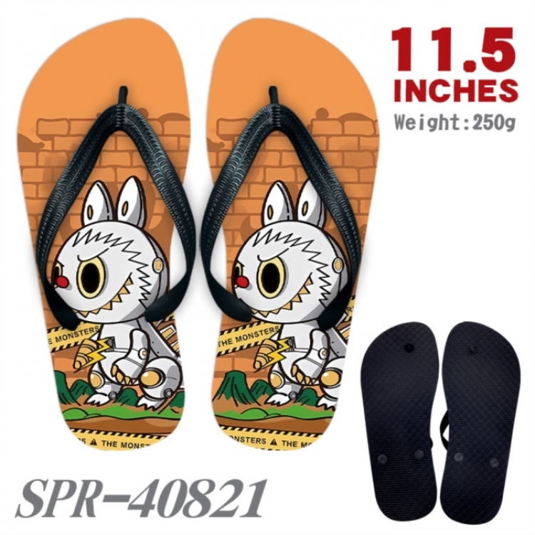 LABUBU Thickened rubber flip-flops slipper average size 