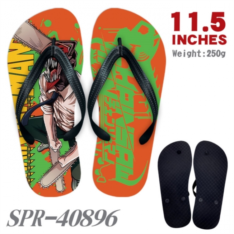 Chainsaw man Thickened rubber flip-flops slipper average size 