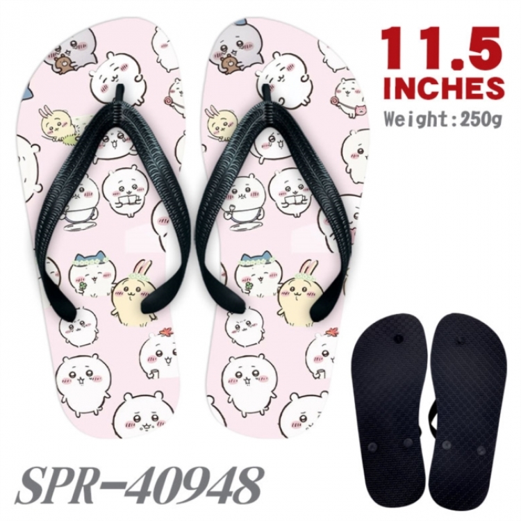 Chiikawa Thickened rubber flip-flops slipper average size 