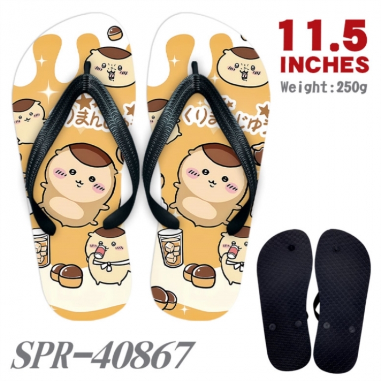 Chiikawa Thickened rubber flip-flops slipper average size 