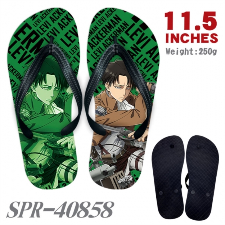 Shingeki no Kyojin Thickened rubber flip-flops slipper average size 