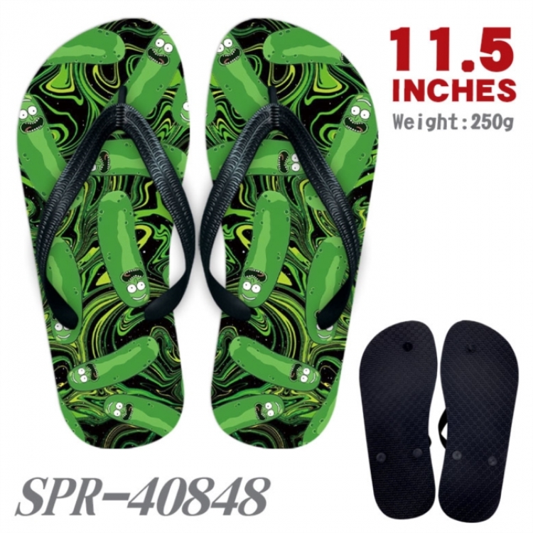 Rick and Morty Thickened rubber flip-flops slipper average size 