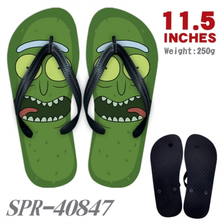 Rick and Morty Thickened rubber flip-flops slipper average size 