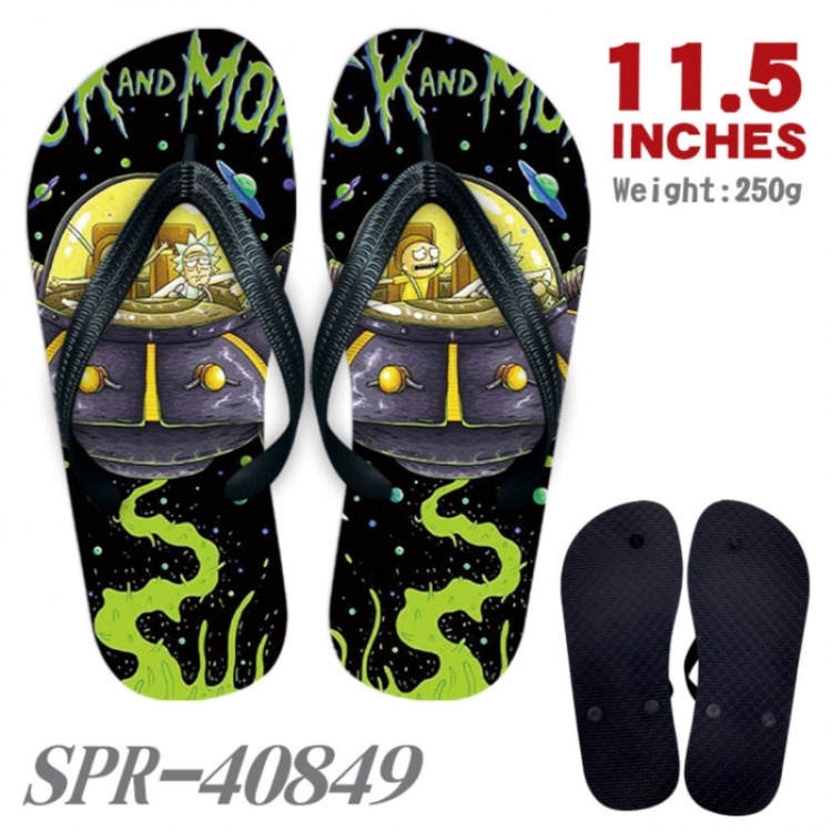 Rick and Morty Thickened rubber flip-flops slipper average size 