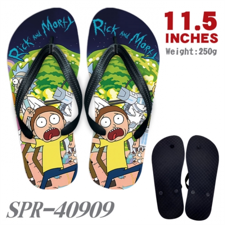 Rick and Morty Thickened rubber flip-flops slipper average size 